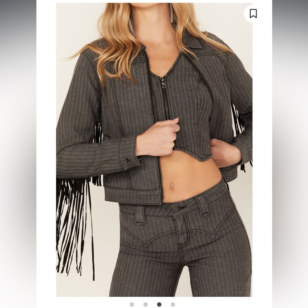 IDYLLWIND WOMEN'S ANNEX HERRINGBONE REVEL MID RISE STRETCH TROUSER PANTS